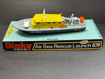 DINKY TOYS 678 LANZAMIENTO DE RESCATE MARÍTIMO AÉREO HECHO EN INGLATERRA Foto 1 de 4