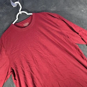 L.L.Bean Long Sleeve Cotton Crew Neck Casual Everyday Top T-Shirt Mens Large - Picture 1 of 8