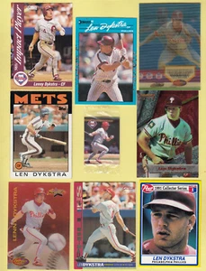 9 Karten Oddball LENNY DYKSTRA ROOKIE Humpty Dumpty Sportsflics Bowman BEST NICE+ - Bild 1 von 1