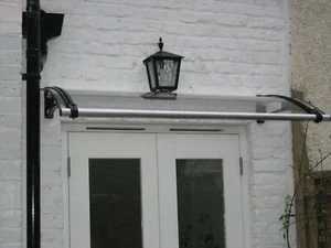 CANOFIX 1000x1200mm Hágalo Usted Mismo Puerta Toldo Policarbonato Voladizo Porche Patio Pasarela - Imagen 1 de 9