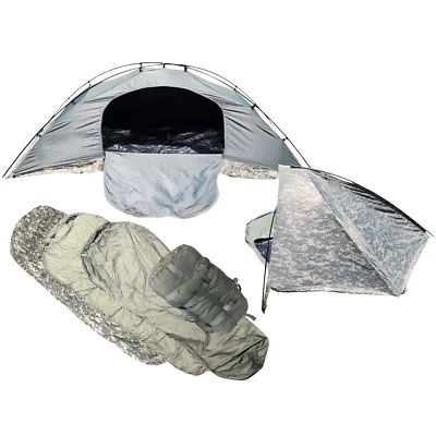 Used Tent & Sleep System Set - 4-PC Sleep System and Improved Tent *mocinc.1982* - Image 1 of 4