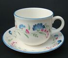 Royal Doulton  Windermere Pattern Expressions 300ml Tea Cups & Saucers - in VGC