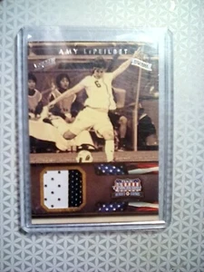 2012 PANINI AMERICANA HEROES AMY LEPEILBET RELIC CARD 52 #/25 AA6 - Picture 1 of 2