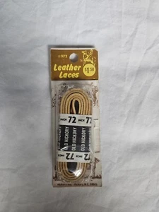 Alte Hickory 72 Inch braune Leder Stiefel Schnürsenkel - Vintage - Bild 1 von 3