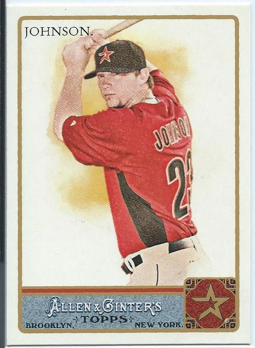 CHRIS JOHNSON 2011 TOPPS ALLEN AND GINTER  - #328 SP - SHORT PRINT - Image 1 of 2
