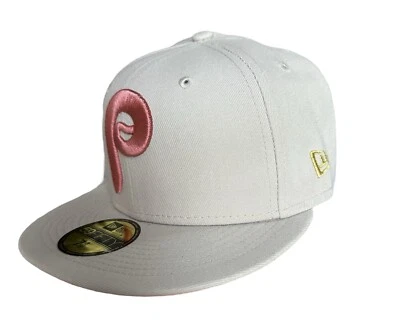 Philadelphia Phillies ROSE GOLD NEW ERA 59FIFTY - Size 7 3/8 - Image 1 of 4