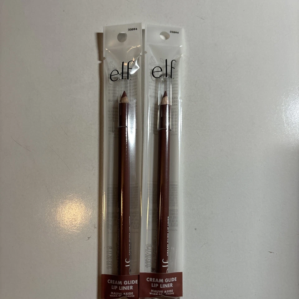 e.l.f. Cream Glide Lip Liner Highly-Pigmented Pencil Lot Of 2 - Image 1 of 1