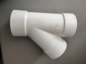 6" PVC DWV Wye All Hub Spears P600-060 Made in USA - Picture 1 of 6