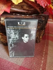 U2 WHERE THE STREETS HAVE NO NAME CASSETTE SINGLE  ISLAND 1987 PLAY TESTED - Picture 1 of 6