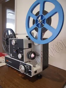 CINE FILM EUMIG 610D SUPER 8 STD 8 DUAL FORMAT FILM PROJECTOR FULLY SERVICED - Picture 1 of 4
