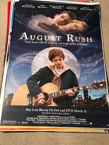 AUGUST RUSH POSTER 27 X 40 B3 NEW - Picture 1 of 1