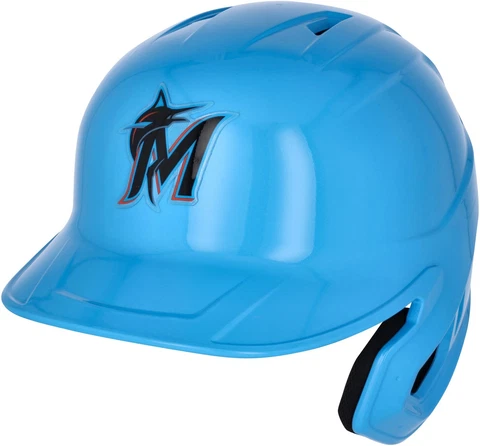 Miami Marlins Fanatics Exclusive Chrome Alternate Rawlings Replica Cover