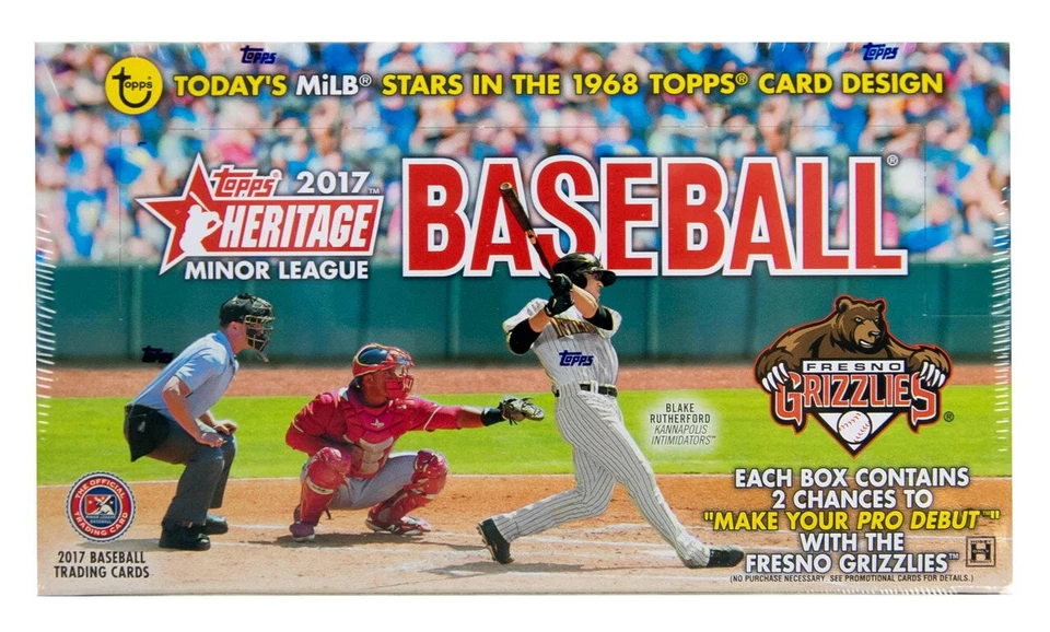 2017 Topps Heritage Minors Base Singles & Inserts Pick from List - Image 1 of 1