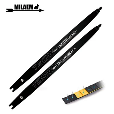 ILF Recurve Bow Limbs Riser 30-60lbs Archery 62" Takedown Fiberglass Core Hunt - Image 1 of 4