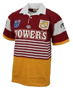 Brisbane Broncos 1992 ARL/NRL Retro Jersey Sizes S-5XL! Heritage - Picture 1 of 3