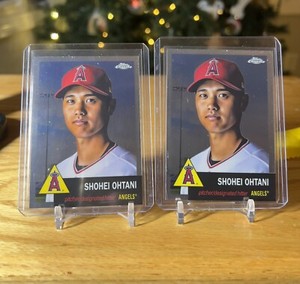 (2) Shohei Ohtani 2022 Topps Chrome Platinum Anniversary Los Angeles Angels!