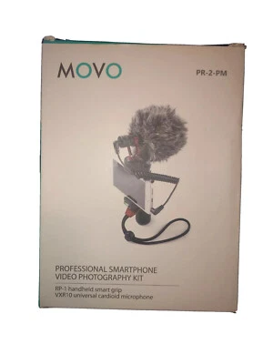Movo Smartphone Video Rig with Shotgun Microphone Grip Handle - Image 1 of 3