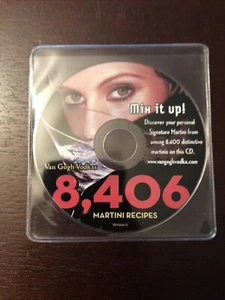 Van Gogh Vodkas 8,406 Martini Recipes on CD - Picture 1 of 2