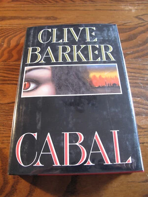 SIGNED Clive Barker Cabal 1st Edition HC Nightbreed Harry D'Amour Horror 1988 - Image 1 of 4