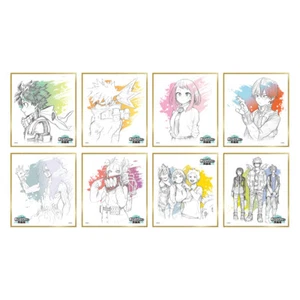 My Hero Academia Original Art Exhibition 2025 Shikishi Art Sheet Fullset-8 - Picture 1 of 1