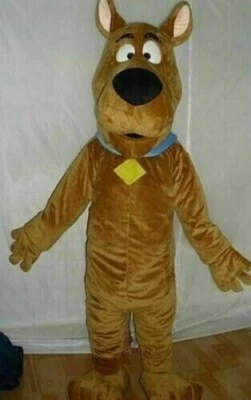 L|scooby-doo Dog Brown Mascot Costume Cosplay Adult Suit Fancy Dress Gift #018 - Image 1 of 4