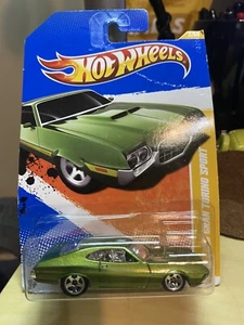 Hot Wheels 2011 New Models 02/50 002 1972 '72 Ford Gran Torino Sport GREEN 5SP - Picture 1 of 7