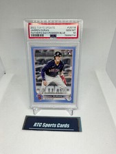 2022 Jarren Duran PSA 10 Topps Upd Fath Day Pwd Blue (/50) Gem Mint Rookie RC