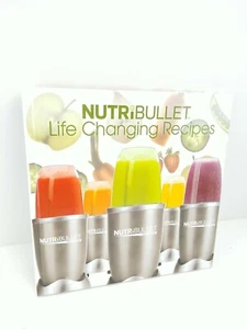 NUTRIBULLET LIFE CHANGING RECIPES COOKBOOK - Imagen 1 de 3