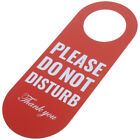 Pvc Office Hotel Door Sign Not Disturb For Portable