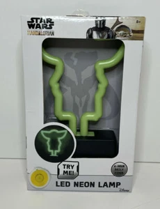 Star Wars The Mandalorian Baby Yoda Kind LED Neon Lampe ~ schneller Versand ~ Neu - Bild 1 von 4