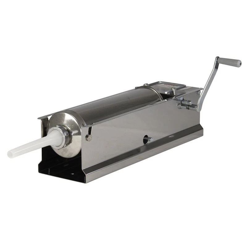 INSACCATRICE SALUMI MANUALE INOX PROFESSIONALE 8 KG REBER 2 VELOCITA' 8961 N - Immagine 1 di 1