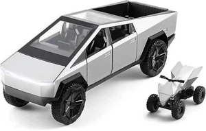 1/32 CyberTruck Toy Metal die-Casting Model car boy Toy Truck for 3 Ages and up - Picture 1 of 6