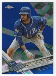 2017 Topps Chrome Sapphire Edition Print Run 250 Alcides Escobar #338 Kansas - Picture 1 of 2
