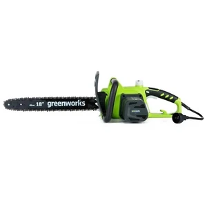 Greenworks 20332 14.5 Amp Corded Electric Chainsaw 18 inch Oregon Chain and Bar - Picture 1 of 10