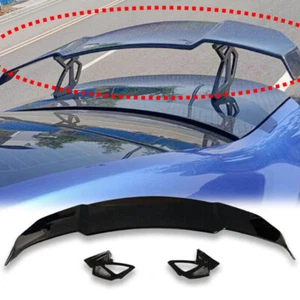 Carbon fiber Rear Spoiler Wing Fits Porsche 718 981 987 Boxter Cayman GT4 Style - Picture 1 of 8