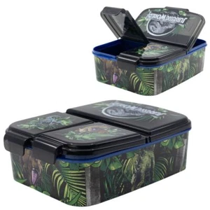 Brotdose | 3 Fächer | Jurassic World | Lunch to Go | Vesper Dose - Bild 1 von 3