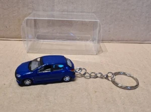 Diecast Model Peugeot 206 Car Keychain Keyring 🔑🗝 - Picture 1 of 5