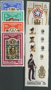 Gibraltar SG361-370 1976 Commemorative Issues U/M - Picture 1 of 1