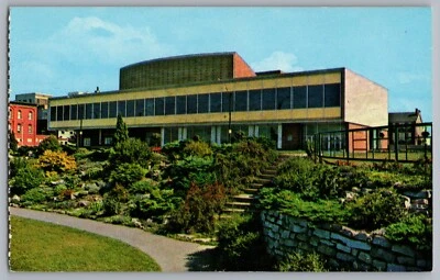 Windsor Ontario Cleary Auditorium & Memorial Convention Hall Postcard ON - Image 1 of 3