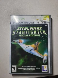 Star Wars: Starfighter Edición Especial (Microsoft Xbox, 2001) Sin Manual - Imagen 1 de 4