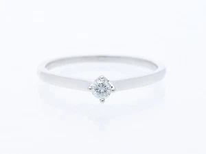 Top Preis Ring 0,12 ct. lupenrein Brillant Diamant 950 Platin Neu Deta Schmuck - Bild 1 von 7