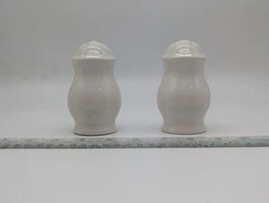 Pfaltzgraff Filigree Salt & Pepper Shakers 3 3/4" with Stoppers, Indonesia EUC - Picture 1 of 5