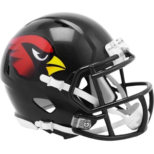 Arizona Cardinals Black Alternate 2022 Riddell Speed Mini Football Helmet - Picture 1 of 1