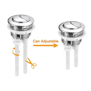 Nuevo pulsador de inodoro de 38 mm (1,5 pulgadas) tanque doble orificio para ✨  - Imagen 1 de 8