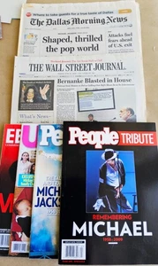 Michael Jackson 2 newspapers & 4 mags (People & Ebony Comm Issues Sept 2009) - Picture 1 of 10
