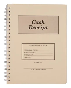 SSWBasics 3Part Cash Receipt Book Receipts for Payments (Book of 200) - Picture 1 of 2