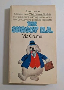 The Shaggy D. A. by Vic Crume 1976 Disney Fawcett Productions Paperback Book - Bild 1 von 10