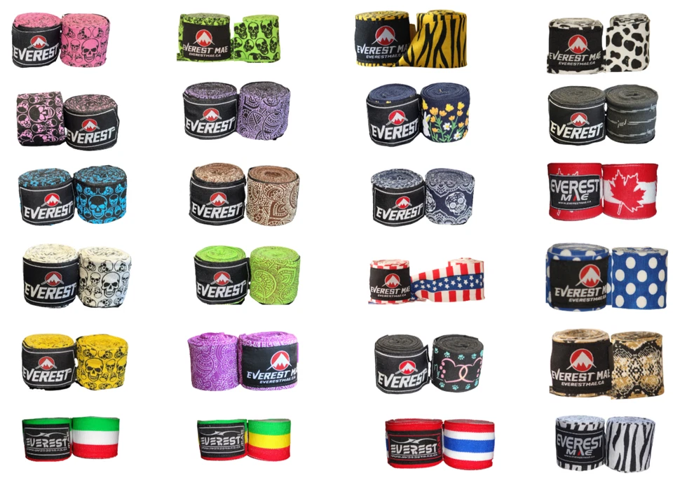 Боксерские обертки для рук Everest MAE () 180? Тренировочные обертки для муай тай - Изображение 1 из 1