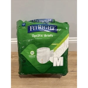 Medline FitRight OptiFit Slip Extra Aperto Confezione da 12 M 32-44" Adulto Medium - Foto 1 di 7