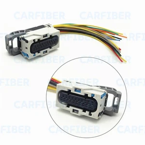 20-Way Transmission Bulkhead Pigtail Connector Fits Ford Vehicles WPT-1203 - Picture 1 of 6